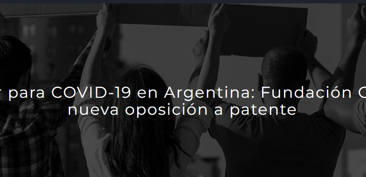 Fundación GEP presentó una nueva oposición a patentes argumentando y probando que la solicitud divisional que Emory University presentó ante el INPI no cumple con los requisitos de patentabilidad vigentes y debe ser rechazada