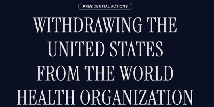 Trump vendiendo medicamentos en 2020. Ahora se retira EEUU de la OMS por orden de él