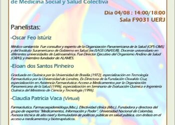 Mesa PERSPECTIVAS LATINOAMERICANAS PARA LA PRODUCCIÓN PÚBLICA DE MEDICAMENTOS