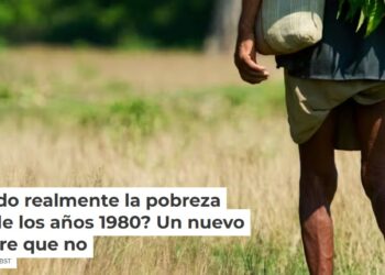 ¿Se ha desplomado realmente la pobreza extrema desde la década de 1980? Un nuevo análisis sugiere que no…