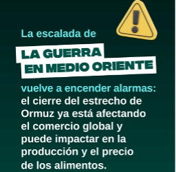Expertos alertan sobre la amenaza de una crisis alimentaria mundial a causa del bloqueo del tráfico de fertilizantes y combustible en el estrecho de Ormuz